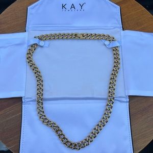 24” Gold Plated Solid Stainless Steel necklace